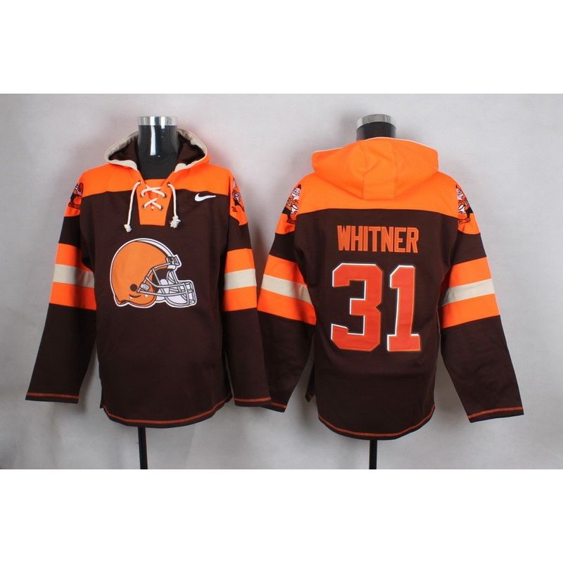 Cheap Donte Whitner Browns Hoodie From China Blue #31