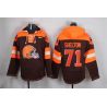 Cheap Danny Shelton Browns Hoodie From China Brown #71