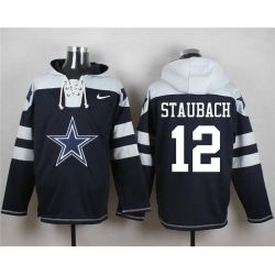 Cheap Roger Staubach Cowboys Hoodie From China Blue #12