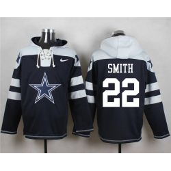 Cheap Emmitt Smith Cowboys Hoodie From China Blue #22