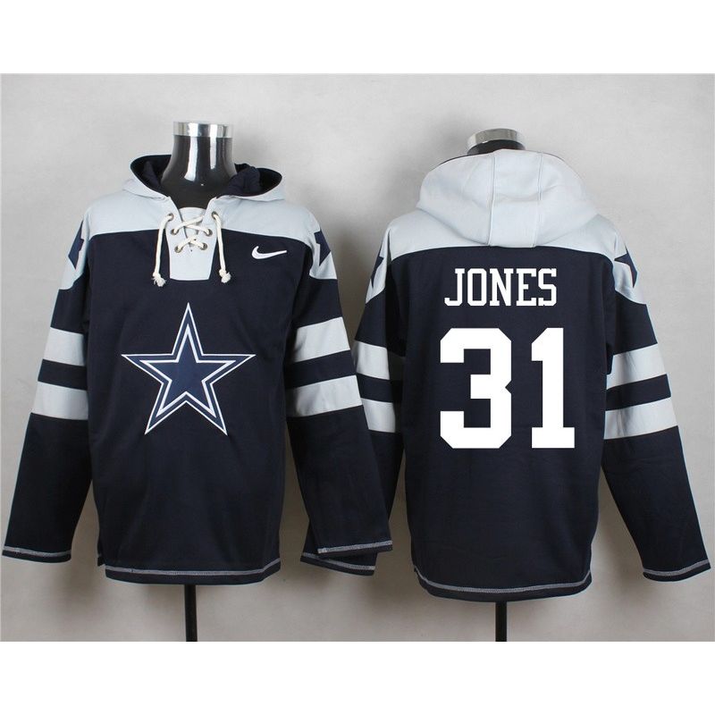 Cheap Byron Jones Cowboys Hoodie From China Blue #31