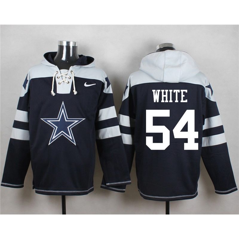 Cheap Randy White Cowboys Hoodie From China Blue #54