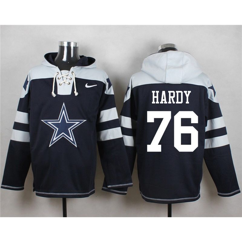 Cheap Greg Hardy Cowboys Hoodie From China Blue #76