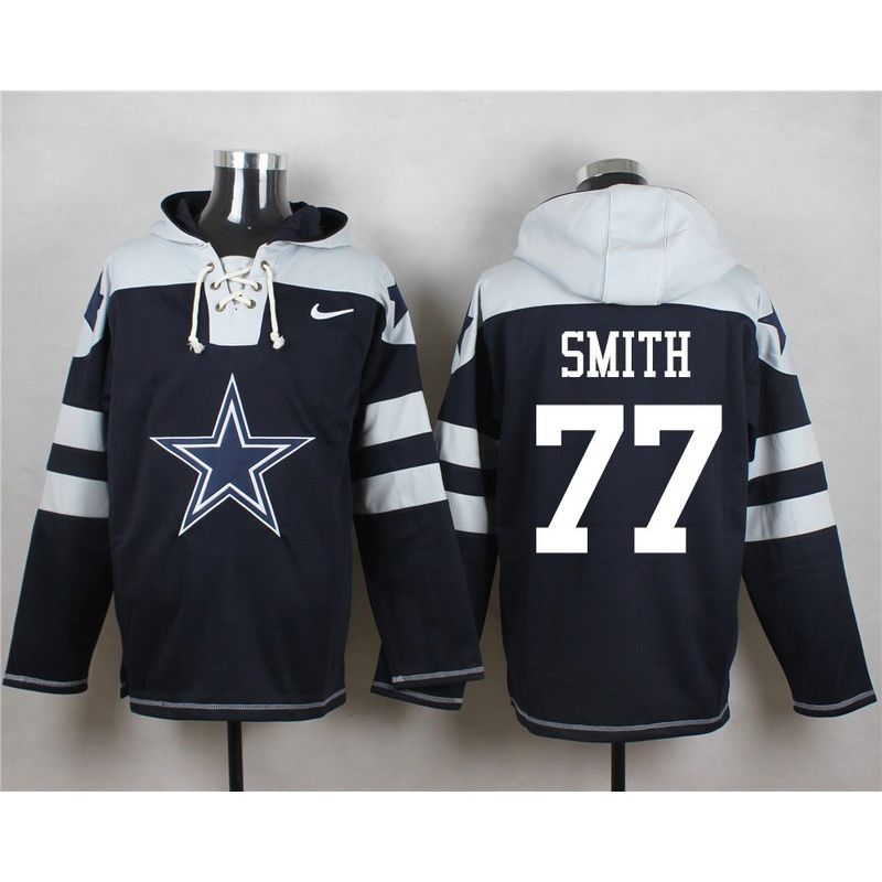 Cheap Tyron Smith Cowboys Hoodie From China Blue #77