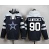 Cheap Demarcus Lawrence Cowboys Hoodie From China Blue #90