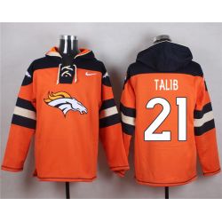 Cheap Aqib Talib Broncos Hoodie From China Orange #21