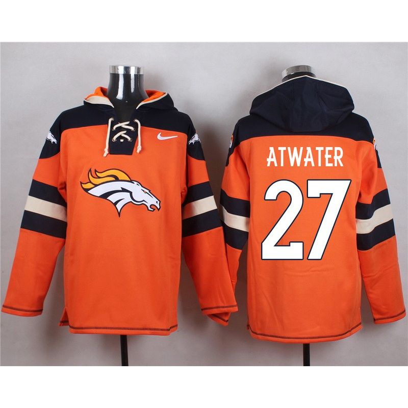Cheap Steve Atwater Broncos Hoodie From China Orange #27
