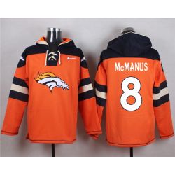 Cheap Brandon McManus Broncos Hoodie From China Orange #8