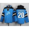 Cheap Barry Sanders Lions Hoodie From China Blue #20