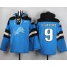 Cheap Matthew Stafford Lions Hoodie From China Blue #9