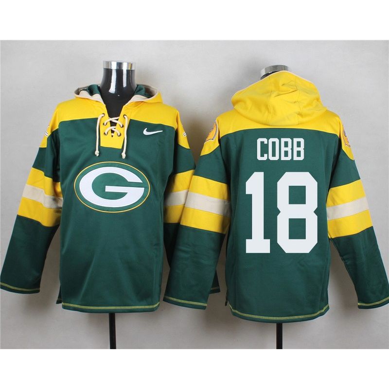 Cheap Randall Cobb Packers Hoodie From China Green #18