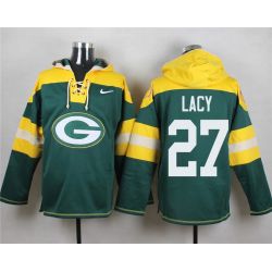 Cheap Eddie Lacy Packers Hoodie From China Green #27