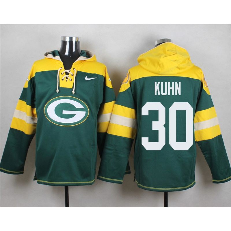 Cheap John Kuhn Packers Hoodie From China Green #30