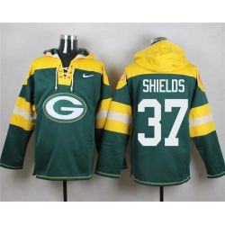 Cheap Sam Shields Packers Hoodie From China Green #37