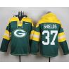 Cheap Sam Shields Packers Hoodie From China Green #37