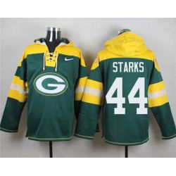 Cheap James Starks Packers Hoodie From China Green #44