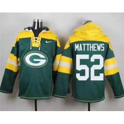 Cheap Clay Matthews Packers Hoodie From China Green #52