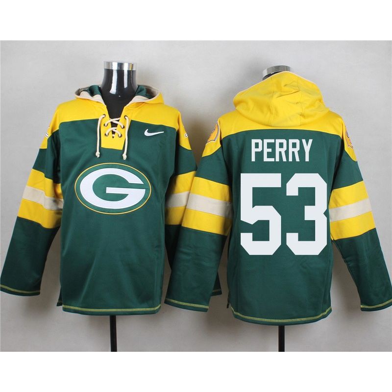 Cheap Nick Perry Packers Hoodie From China Green #53