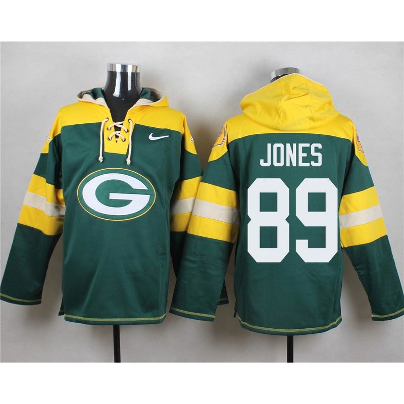 Cheap James Jones Packers Hoodie From China Green #89