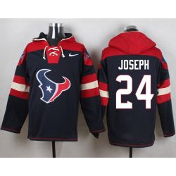 Cheap Johnathan Joseph Texans Hoodie From China Blue #24