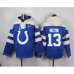 Cheap TY Hilton Colts Hoodie From China Blue #13