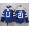 Cheap Vontae Davis Colts Hoodie From China Blue #21