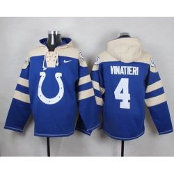Cheap Adam Vinatieri Colts Hoodie From China Blue #4