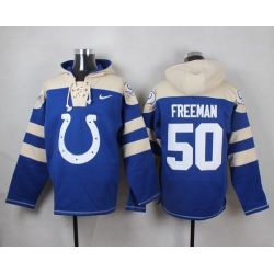 Cheap Jerrell Freeman Colts Hoodie From China Blue #50