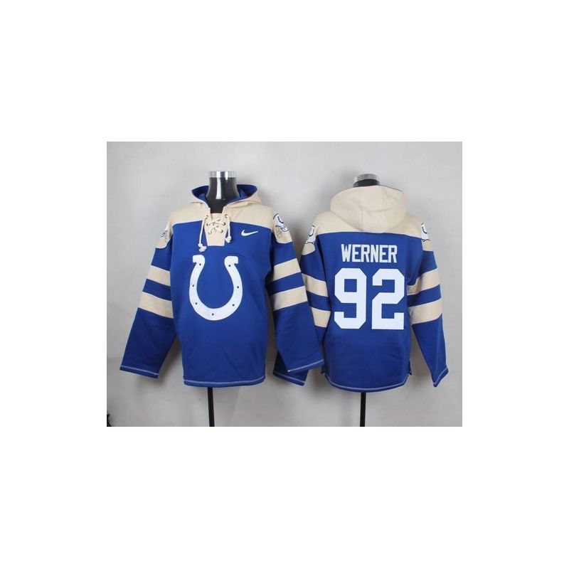 Cheap Bjoern Werner Colts Hoodie From China Blue #92