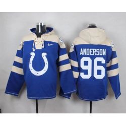 Cheap Henry Anderson Colts Hoodie From China Blue #96