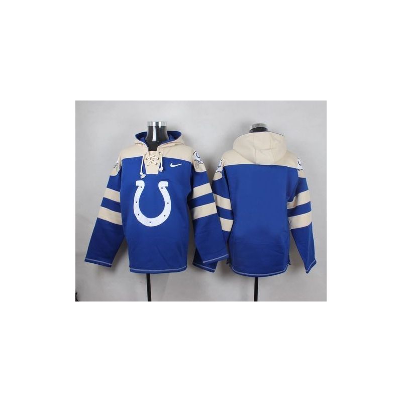 Cheap Colts Hoodie From China Blue Blank