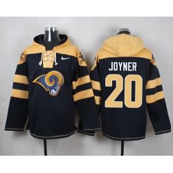 Cheap Lamarcus Joyner Rams Hoodie From China Blue #20