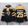 Cheap TJ McDonald Rams Hoodie From China Blue #25