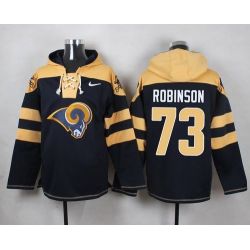 Cheap Greg Robinson Rams Hoodie From China Blue #73