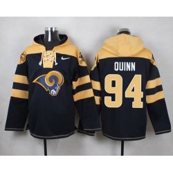 Cheap Robert Quinn Rams Hoodie From China Blue #94