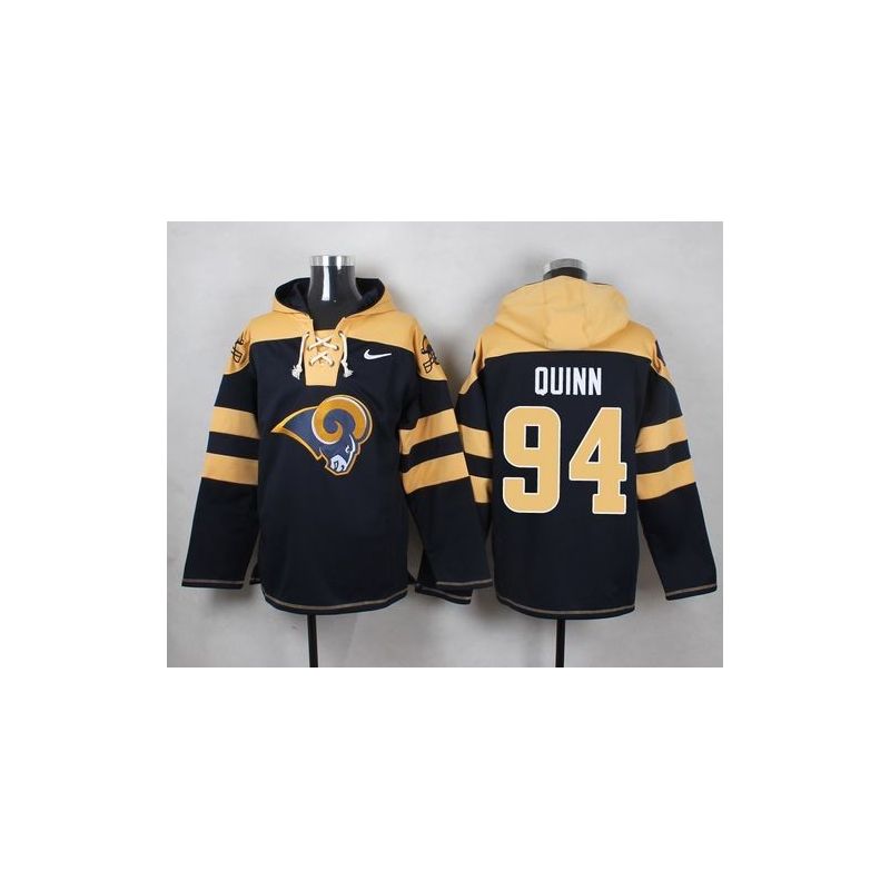 Cheap Robert Quinn Rams Hoodie From China Blue #94