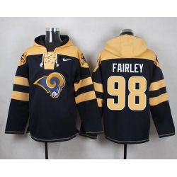 Cheap Nick Fairley Rams Hoodie From China Blue #98