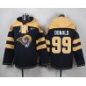 Cheap Aaron Donald Rams Hoodie From China Blue #99