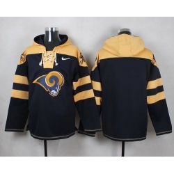 Cheap Rams Hoodie From China Blue Blank