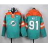 Cheap Cameron Wake Dolphins Hoodie From China Green #91