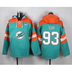 Cheap Ndamukong Suh Dolphins Hoodie From China Green #93