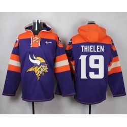 Cheap Adam Thielen Vikings Hoodie From China Purple #19