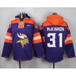 Cheap Jerick McKinnon Vikings Hoodie From China Purple #31