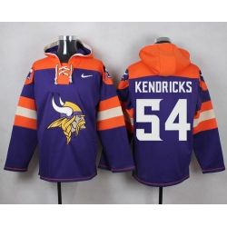 Cheap Eric Kendricks Vikings Hoodie From China Purple #54
