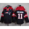 Cheap Julian Edelman Patriots Hoodie From China Blue #11