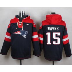 Cheap Reggie Wayne Patriots Hoodie From China Blue #15