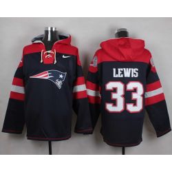 Cheap Dion Lewis Patriots Hoodie From China Blue #33