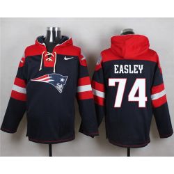 Cheap Dominique Easley Patriots Hoodie From China Blue #74
