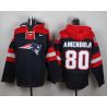Cheap Danny Amendola Patriots Hoodie From China Blue #80