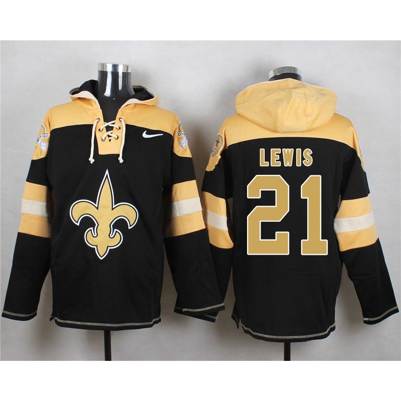 Cheap Keenan Lewis Saints Hoodie From China Black #21